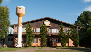 Fachada da cervejaria donau bier - Colônia Entre Rios